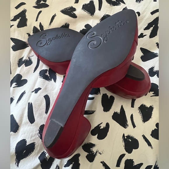 Seychelles Red Advantage Wedge Flat - Size 8 - Picture 3 of 6